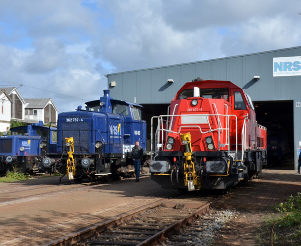 Der Bereich Eisenbahnverkehr (EVU) stellt Wagenmeister, Rangierpersonal, Lotsen und Triebfahrzeugführer